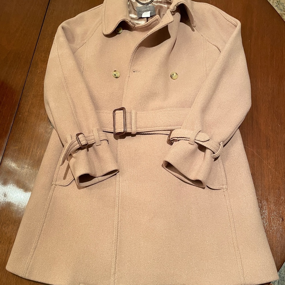 JCrew wool coat size 10